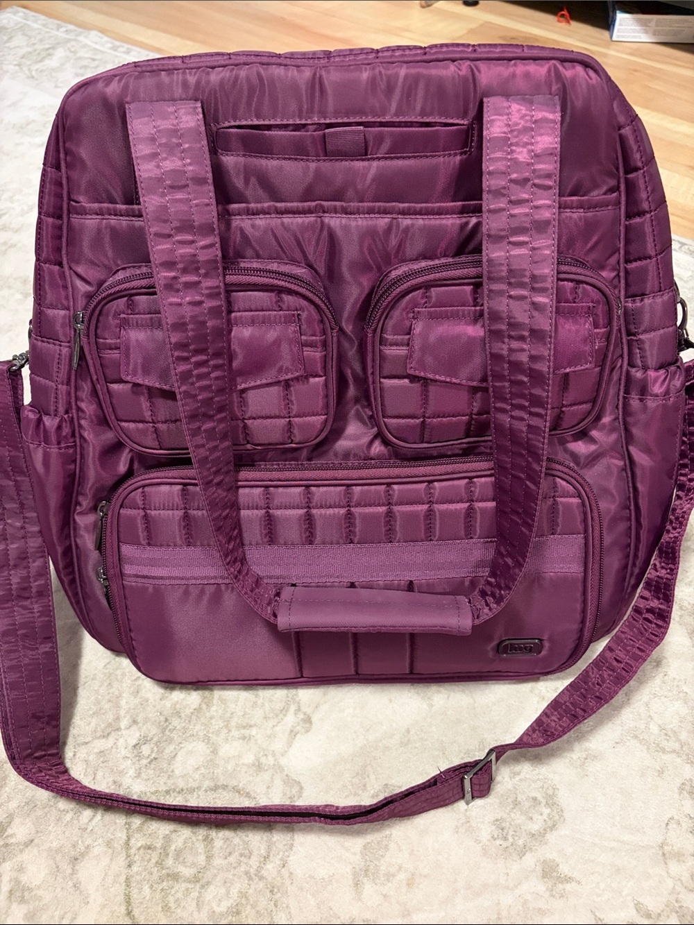 Lug puddle jumper tote bag